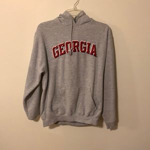 Georgia Bulldogs grey hoodie !!